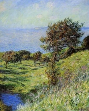 Claude Monet Cliffs of Varengeville 8x10 Giclee Print | Small Fine Art Landscape