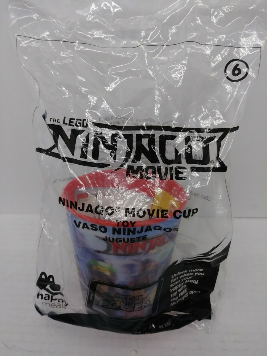 The LEGO Ninjago Movie Holographic Cup&Viewer McDonalds Toy 2017