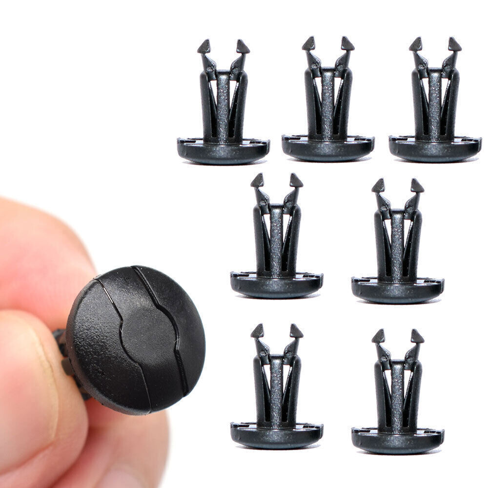 10Pcs Screw Fastener Clip Pushed Rivets Parts For Honda Motorcycle