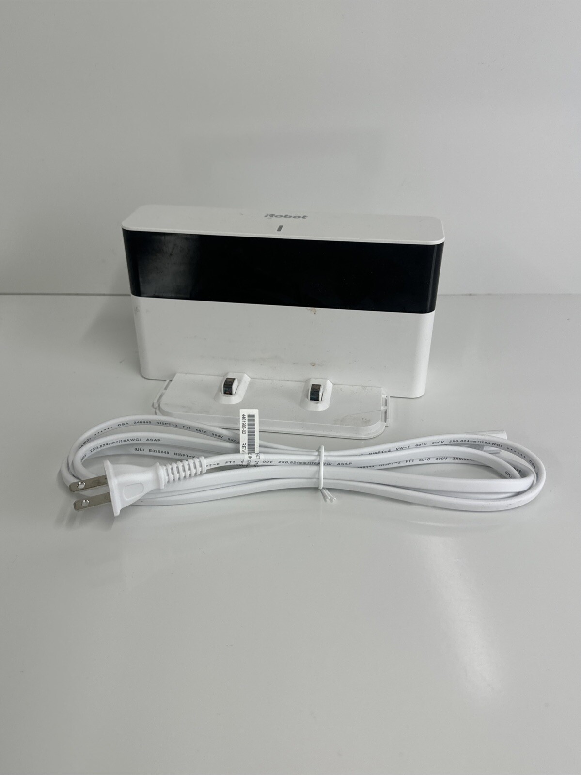 iRobot Braava Jet M6 Home Base Charger Dock & Power Cord ADD-N1   White