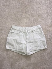 VTG Y2K No Boundaries Zip Fly High Waist High Rise Denim 2001 Mom Shorts Sz 11