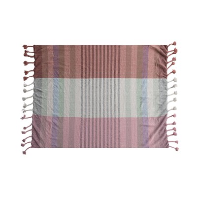 Terra Harmony Woven Throw, Multicolor