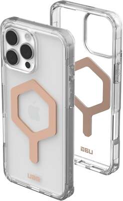 UAG iPhone 16 Pro Max Case MagSafe Clear Rosegold Schutzhülle Slim Grip