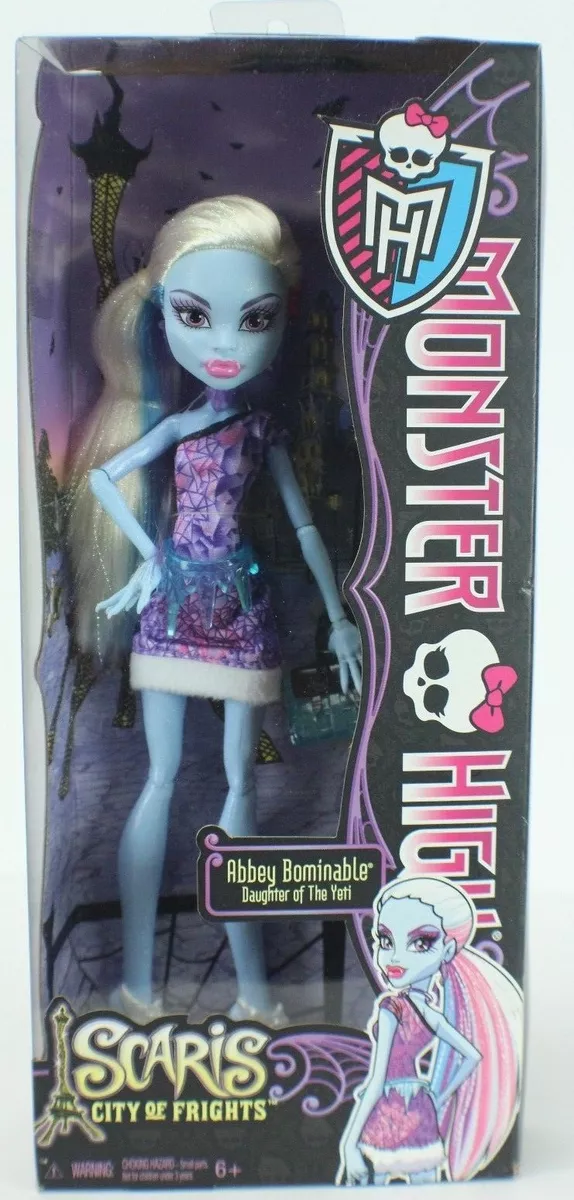 Monster High Abbey Bominable Scaris City of Frights Doll NEW
