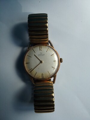 Automatic Certina Herrenarmbanduhr vergoldet Vintage  1960er Swiss made