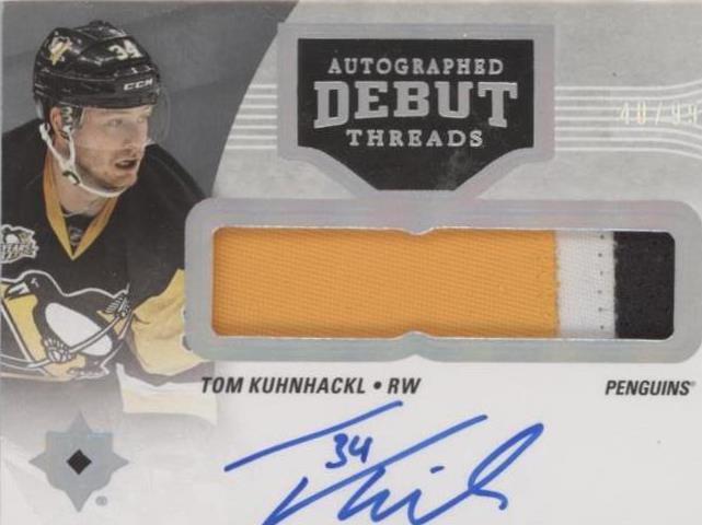 2016-17 Ultimate Collection - Tom Kuhnhackl #DT-KU - 1 of 1