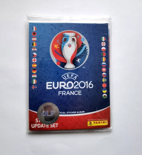 SET DI AGGIORNAMENTO ADESIVI PANINI UEFA EURO 2016 FRANCIA NUOVI SIGILLATI