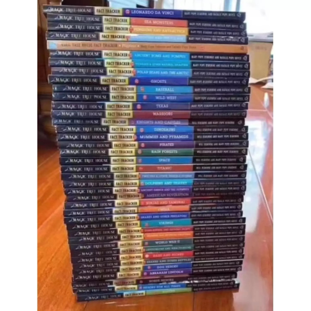 Magic Tree House Fact Tracker Series Collection 44 Books