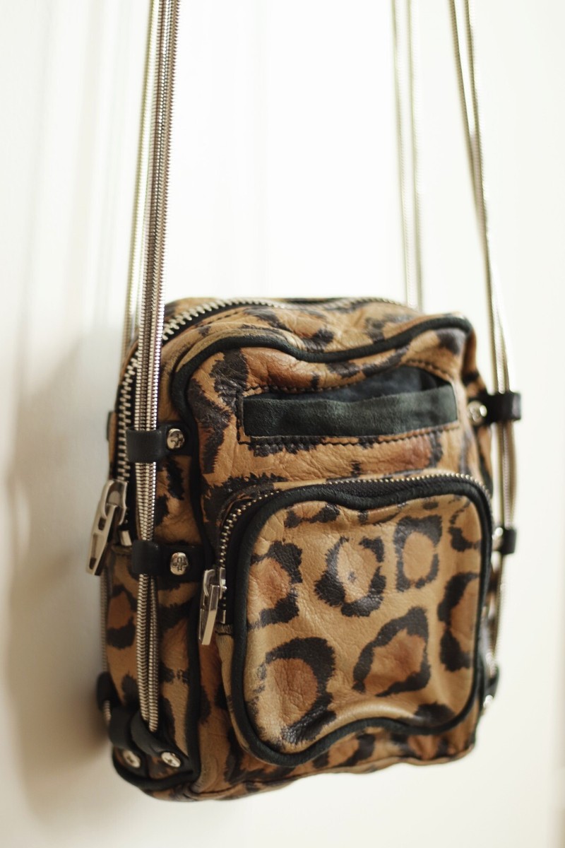 Alexander Wang Leopard Print Brenda Camera Bag | eBay UK