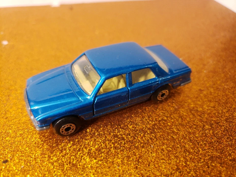 Mercedes 450 SEL 1979 Matchbox superrápido #56 hecho en Inglaterra suelto Foto 3 de 4