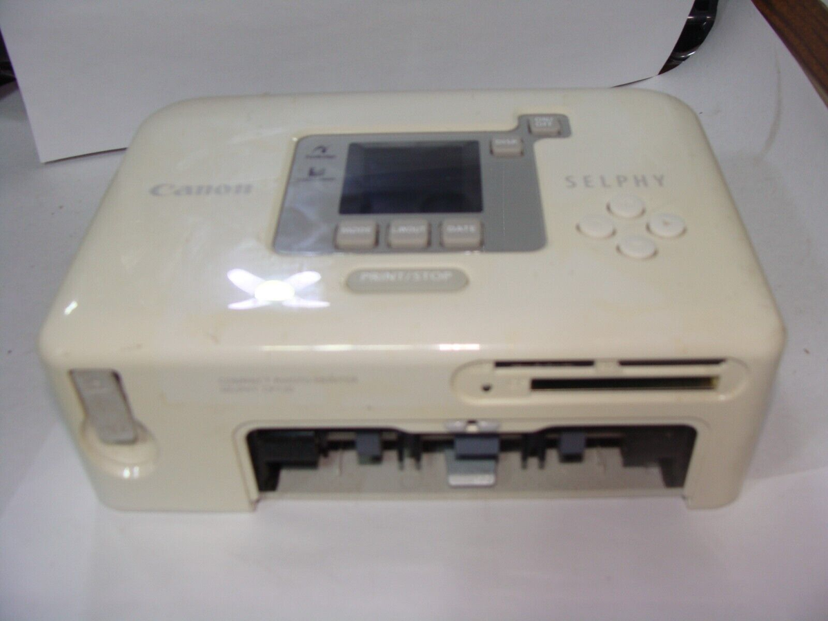 Canon White SELPHY CP720 Compact Photo Printer | eBay