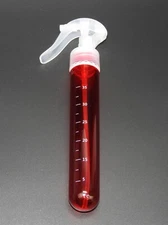 Test Tube Portable Spray Bottle Container - Red