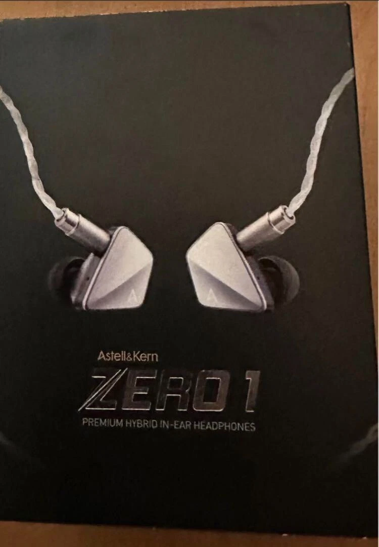 Astell & Kern AK ZERO 1 In Ear Earphone IRV-AK-ZERO1-BLK | eBay