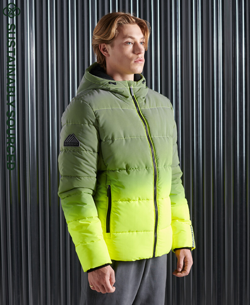 Superdry Mens Ombre Sports Puffer 
