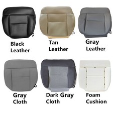 Fit For 2004-2008 Ford F150 Lariat Xlt Xl Stx Driver Passenger Bottom Seat Cover