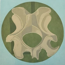 Carol Kessler , Outsider California Artist “Bone Study 1”, 1975, Signed