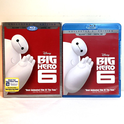 BIG HERO 6 (2014) Blu-Ray + DVD Disney - Animation Action