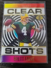 Brett Favre 2021 Panini Illusions Clear Shots #CS-11 Green Bay Packers