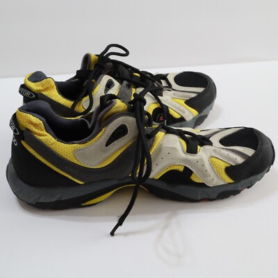 ECCO Receptor Men's Trail Hiking Shoes US 11 Black Yellow