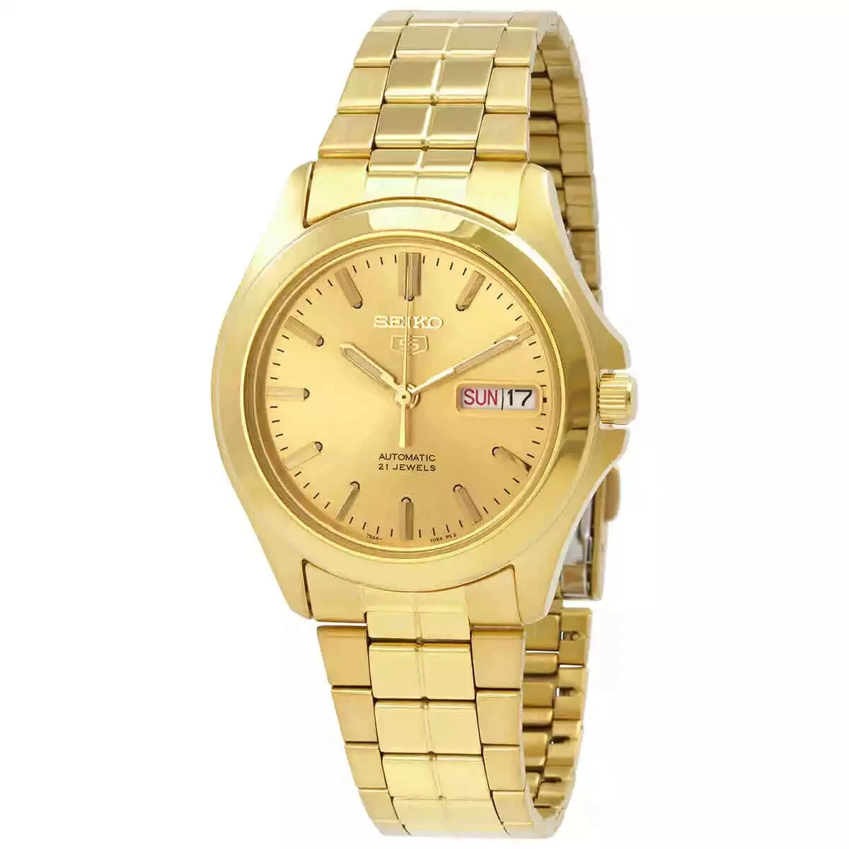 Seiko 5 Gold Analog Wristwatches for sale | eBay