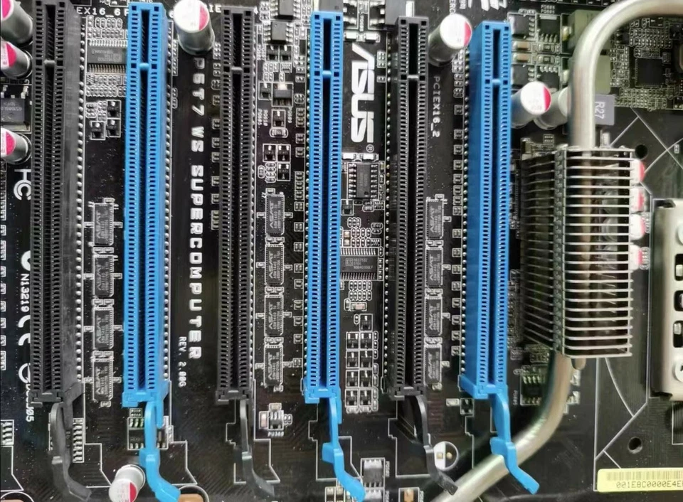 ASUS P6T7 WS SuperComputer Desktop Motherboard Intel X58 LGA 1366 DDR3 - Image 2 of 2