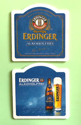 Beer mat, coaster, Erdinger Weissbräu alk.frei, Erding/Upper Bavaria #4116#