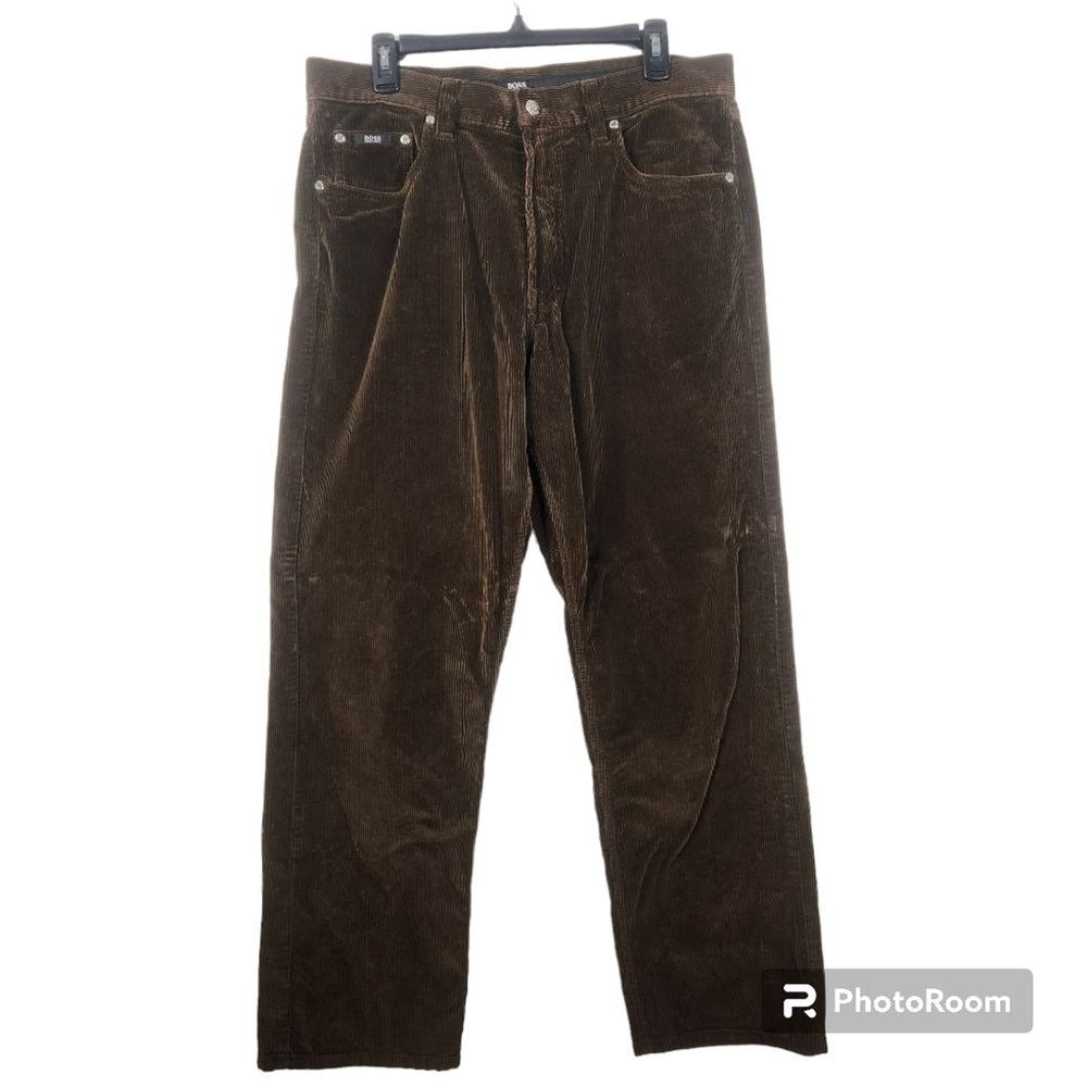 Boss Hugo Boss Mens Corduroy Alabama Corduroy Pants 36x30 Boss Hugo Boss Mens Corduroy Alabama Corduroy Pants 36x30