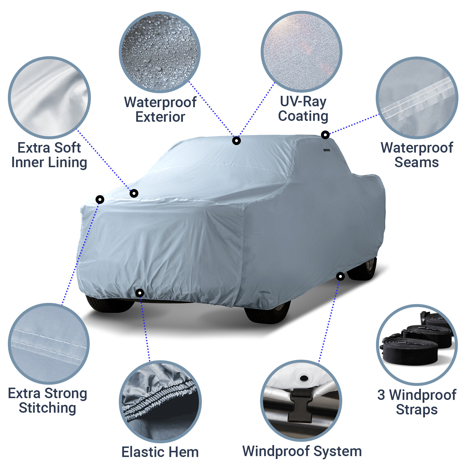 For [GMC Canyon] 100 Waterproof / Lifetime Warranty Custom Best Truck