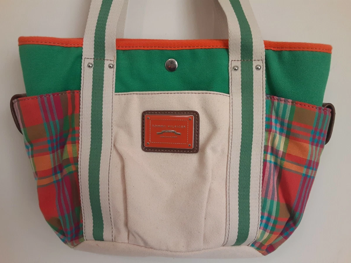 Tommy hilfiger holly canvas best sale tote