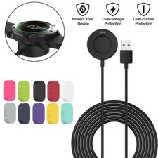 USB Charging Dock Cable  Anti-dust Cap Fit for Garmin Fenix 5 5S 5X 6X 6S B9