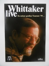 Roger Whittaker Autogramm signed A4 Magazinbild