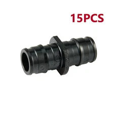 EFIELD 15PCS  Poly PPSU Pex-A Expansion Fitting 1/2" X 1/2" Coupling, Lead Free