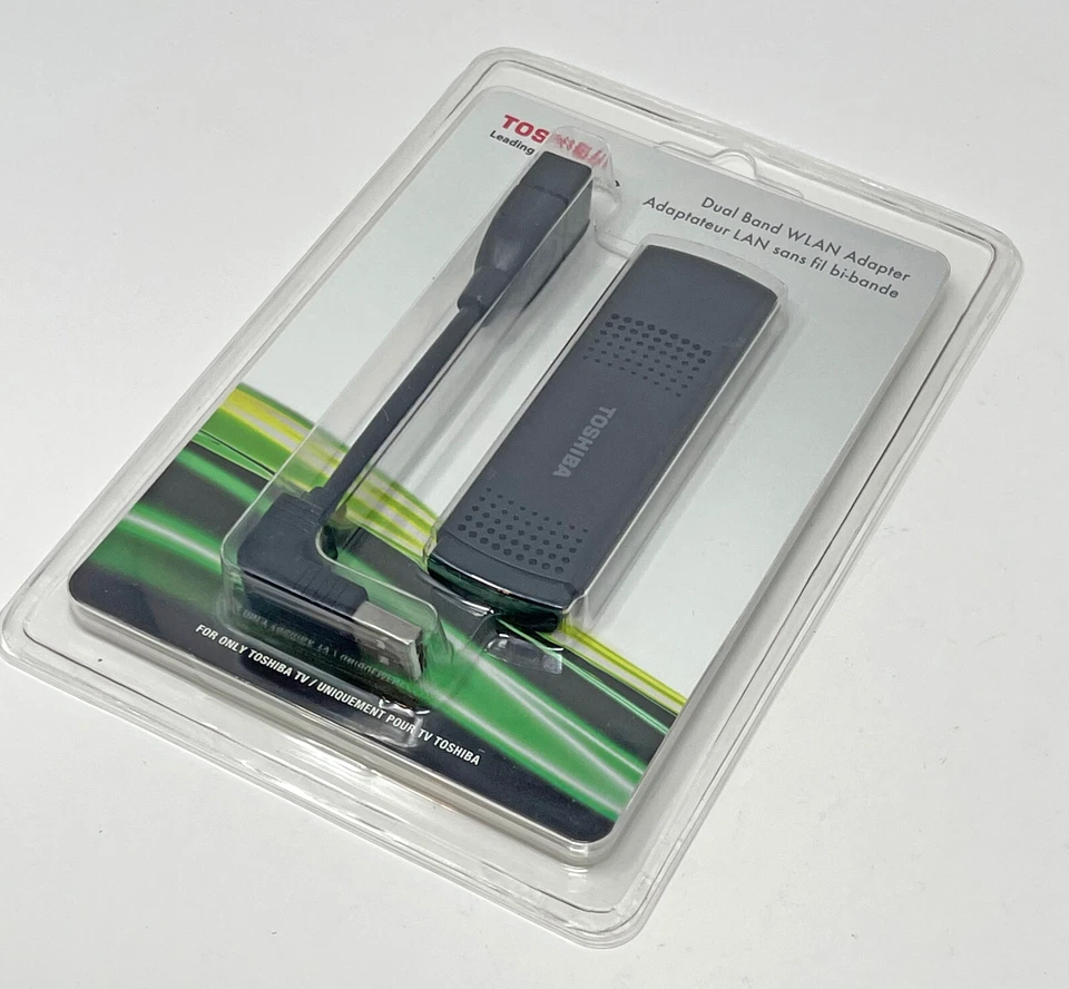 Toshiba WLM-10U1 Adaptador WLAN Inalámbrico Doble Banda 2.4 / 5 GHz WLU5022 Nuevo Foto 4 de 4