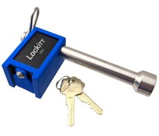 Lockitt Tl80a-250 Locking Hitch Pin For 2 And 3 Receivers - Made In Usa Lockitt Tl80a-250 Locking Hitch Pin For 2 And 3 Receivers - Made In Usa