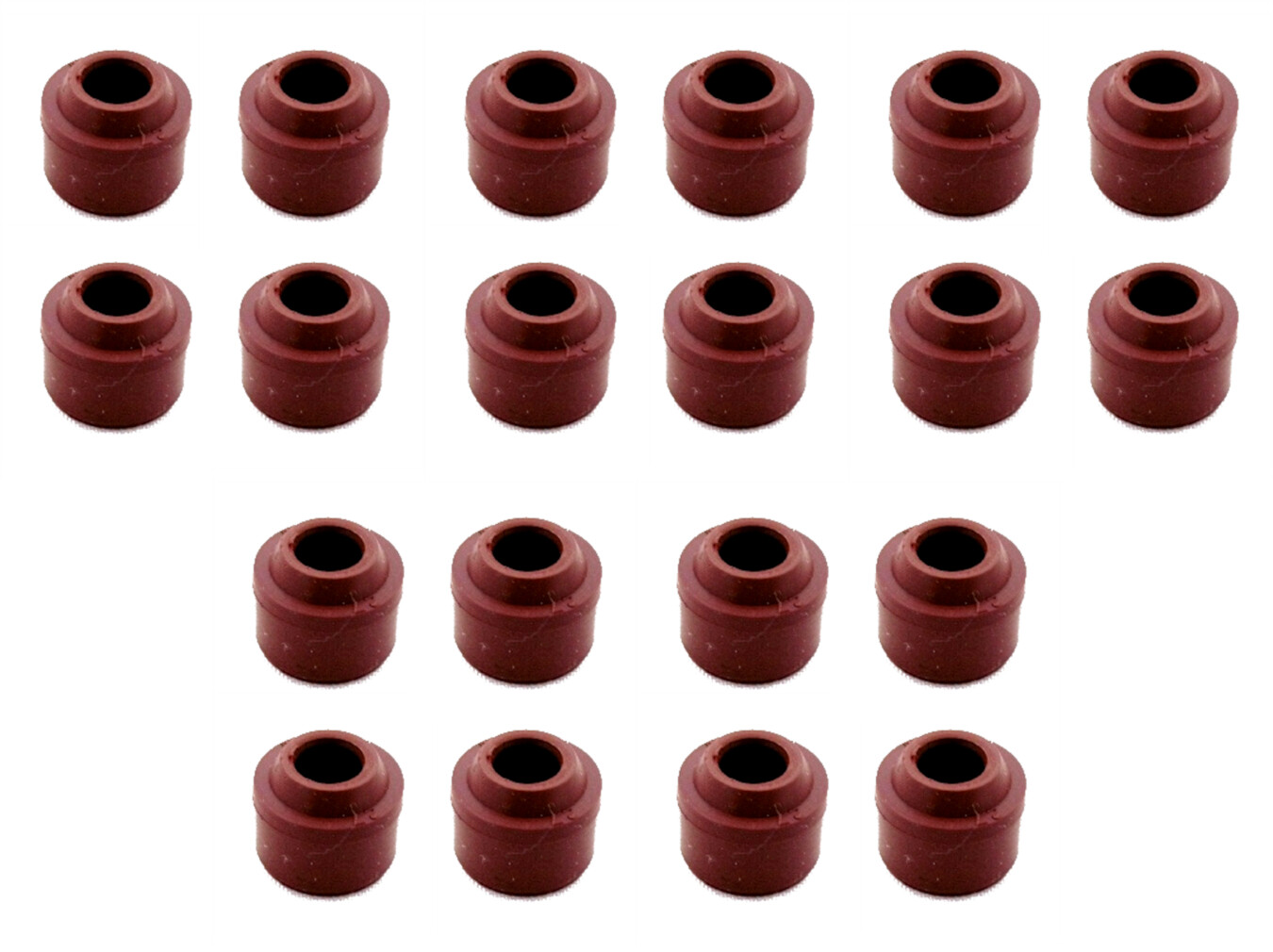 20 joints de queue de soupape en viton pour moto Honda et Suzuki