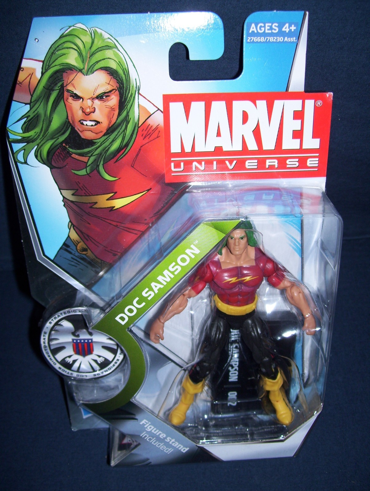 Doc Samson Figure Marvel Universe Doc-Samson 3 3/4 Action Figure #2 Series 3 Hasbro NIB ...