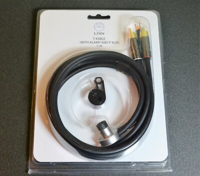 Linn T-Kable Tonearm Cable (1.2m). RCA terminated. Official Linn