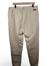 Patagonia Line Logo Ridge Stripe Uprisal Sweatpants XXL Oar Tan Lounge Wear