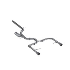 Mbrp Fits 19-21 Vw Jetta Gli T304 Ss 3in Cat-back Dual Rear Exit Exhaust
