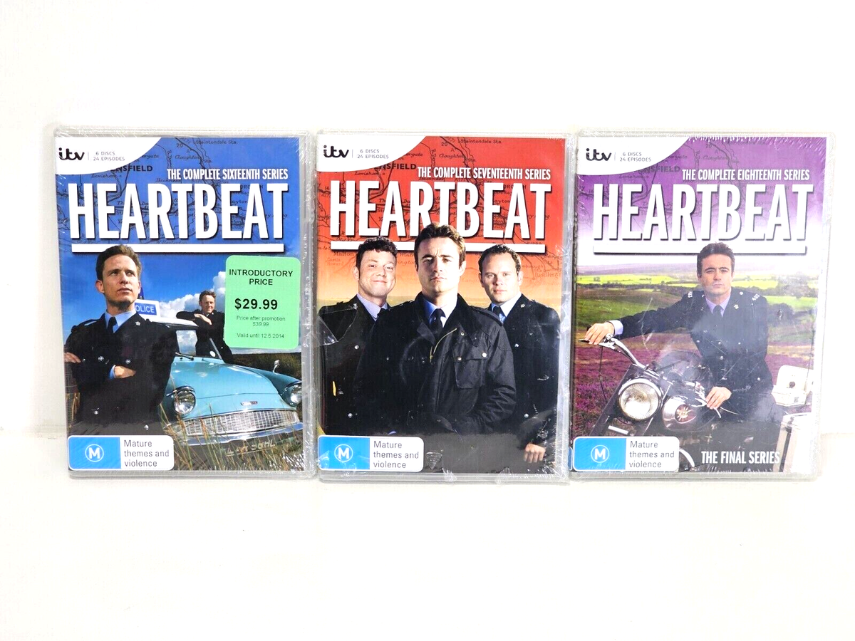 HEARTBEAT The Complete Collection Season Series 1 - 18 DVD SET