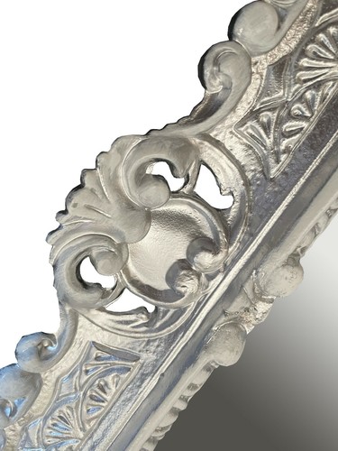 Lilla Specchio Muro Repro 45x38CM Antico Barocco Repliche Rettangolare IN Stile - Bild 154 von 167