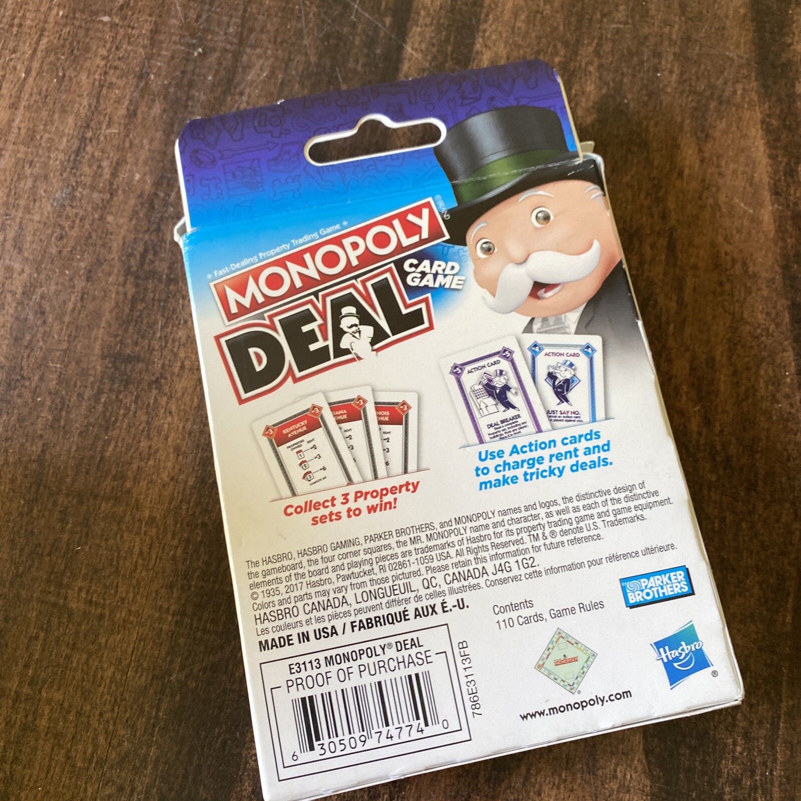 MONOPOLY Deal Card Game With Cp713 for sale online | eBay