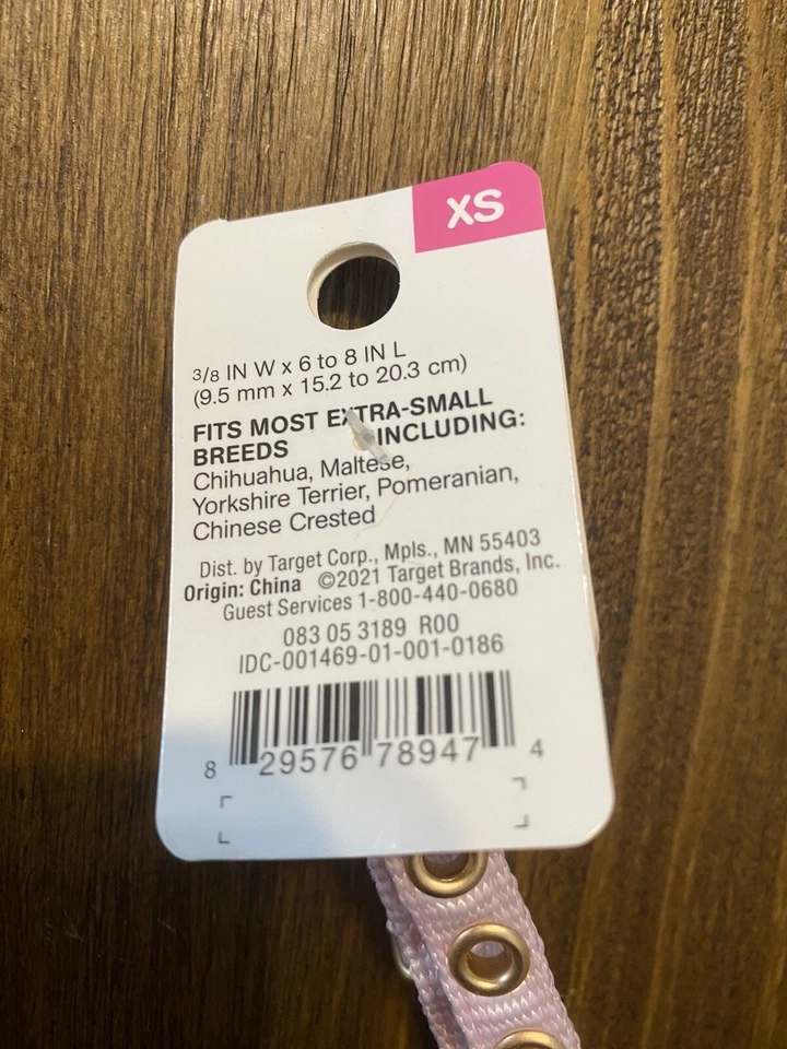 Boots & Barkley ™ металлическая пряжка с регулируемым твердым нейлона собаки воротник - сиреневый новый с Ярлыками - Изображение 2 из 4