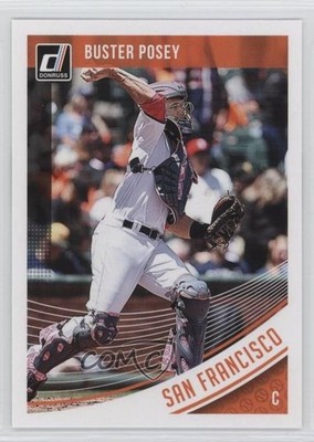 2018 Panini Donruss Variations Buster Posey (Throwing) #167 0e3