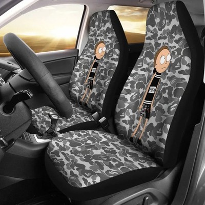 Cute Morty Rick And Morty Car Seat Covers Lt04 Universal Fit 225721