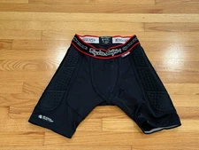 Troy Lee Designs BP 3600 Padded Undershorts Black Men's Large BRAND NEW NWOT