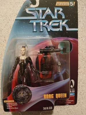 Star Trek Borg Queen Warp Factor Series 5 Action Figure  Playmates 1998