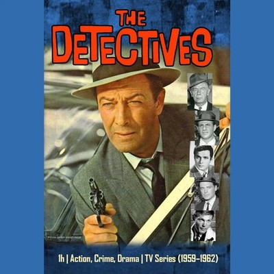 The Detectives (1959) Classic Crime TV Series DVD 30 Episodes