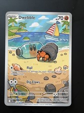 Pokémon TCG Black Bolt Dwebble Illustration Rare 129/086 - Near Mint English