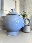 Vintage Fiesta Ware Periwinkle Blue Fiestaware Tea Pot w/Lid Retired Color 🫖